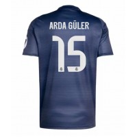 Fotbalové Dres Real Madrid Arda Guler #15 Venkovní 2025-26 Krátký Rukáv